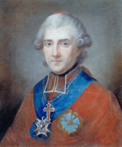 Michal Poniatowski, Prince Primate of Poland by Marcello Bacciarelli